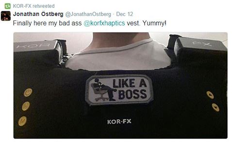 @KorFXHaptics Action Shots